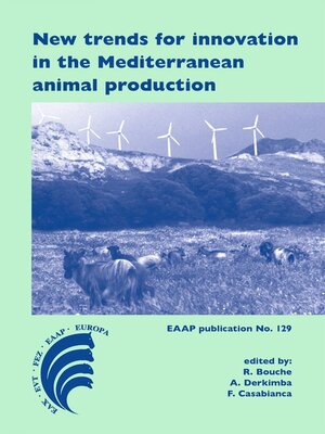 cover image of New trends for innovation in the Mediterranean animal production